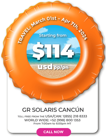 gr solaris cancun spring vacations