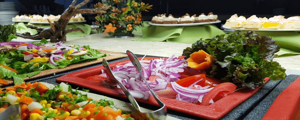 Variety of Food at the Buffets