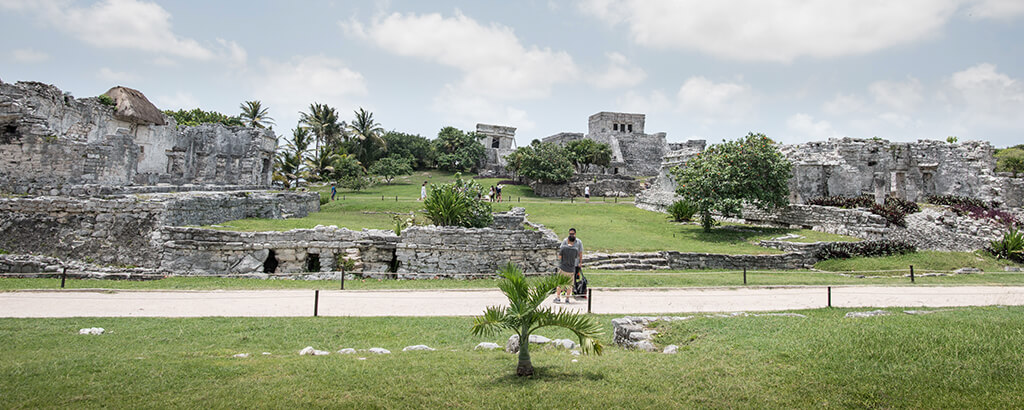 ruinas de tulum palmeras 