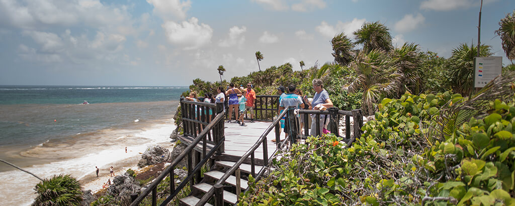 Tulum vista al mar