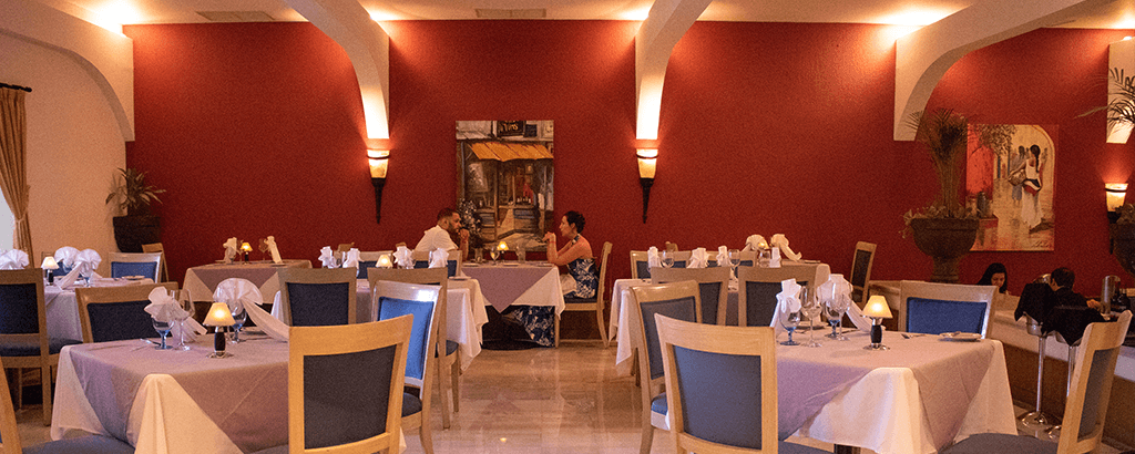 Restaurante de GR Solaris para cenas