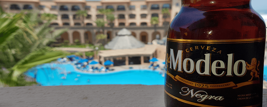 cerveza modelo negra en royal solaris los cabos