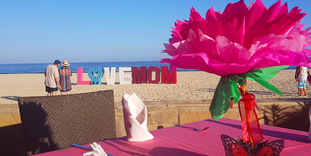 mothers day celebration in cabo
