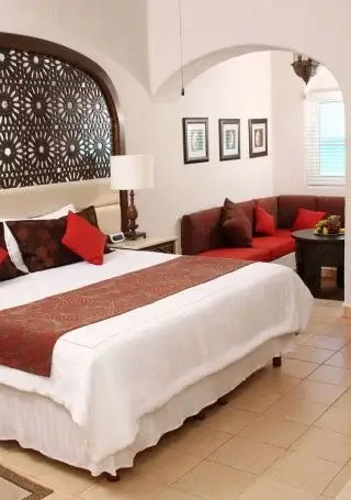 habitacion con vista frontal al mar caribe