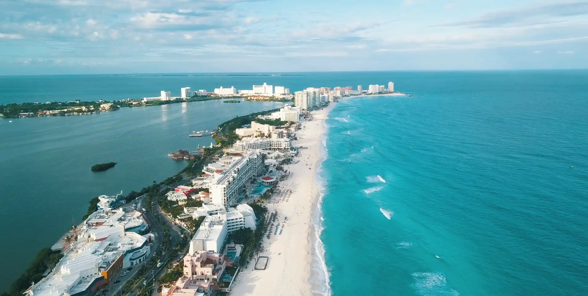 Cancun panoramic View